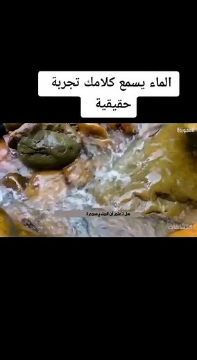 هل تعلم أن الماء يسمع كلامك و يتأثر بما يقال له أجريت دراسة على مكونات وجزيئا الماء , فوجودها تتأثر بما يقال لها , وهذه الدراسة اجريت في احد الدول الغربية , فجعلوا عدد من الأشخاص وبأيديهم اكواب من الماء ثم يحادثوها بما شاءوا فبعضهم يقول : يعني انتِ لطيفة .. أنا أحبك والعديد من الكلمات الجميله .. وبالمقابل كانت مجموعة تهمس في تلك الأكواب بكلمات سيئة مثل ( يعني انا أكرهك .. أنتي سيئة ) والعديد من الكلمات الأخرى السيئة والعجيب إن كل من همس بالكلمات الجميلة في الماء كانت جزيئات الماء في شكل شرائح جم