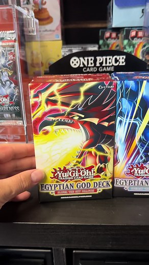 Egyptian God Yu Gi Oh Decks! #yugioh #yugiohcards #yugiohtiktok