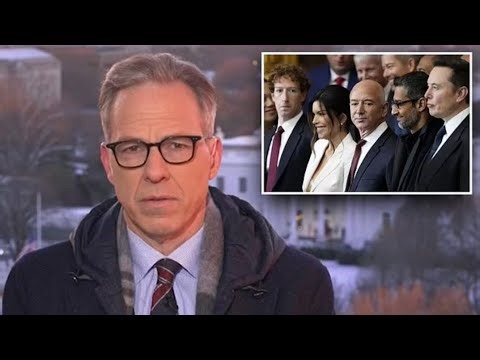 Jake Tapper's On-Air Meltdown Over Tech Giants at Trump's Inauguration!