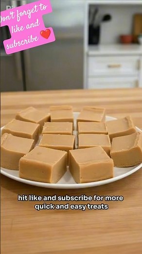3 Ingredient Peanut Butter Fudge That Melts in Your Mouth 🤤