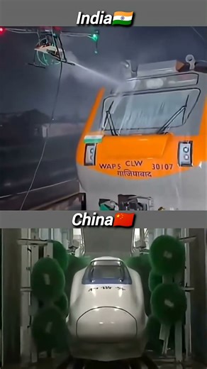 Automatic Train washing technology