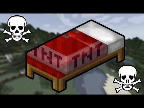 Instant Death Minecraft Bed Trap Tutorial [1.17+]