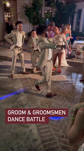 Dance battle #dancebattle #groom #groomsmen #wedding #weddings #reelweddings #fyp #bridalparty #weddingday #bride #wedding2023 #weddingparty #reelvideos #behindthescenes #weddingphotographer #neworleansphotographer #reelsvideo #reelsviral #fbreels #facebookreels | Yehleen Photography, LLC