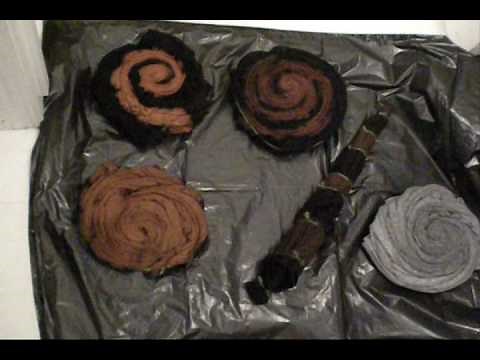 REVERSE Tie Dye (The art of bleach tie-dying)