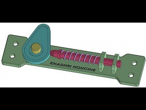 Animation d'un ressort sous SolidWorks*Transformation de mouvement* Système à came et tige-poussoir