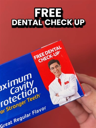 FREE na ang dental check up mo! Just grab a box of Colgate Maximum Cavity Protection! #ColgatePH #Colgate100years #Colgate100 #OralHealth