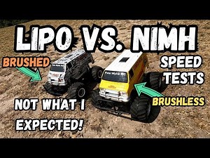 Tamiya Lunchbox NiMH vs Lipo Brushless and Brushed Speed Tests! You Will Be Amazed (maybe)!