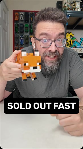 Kev & Anna on Instagram: "This LEGO Minecraft Fox sold out instantly and still isn’t even available to order 🦊🧱 So I built it to see what all the fuss was about… and couldn’t help comparing it to last year’s Minecraft Creeper, which I genuinely loved. Worth the hype, or just another sell-out set? 👀"