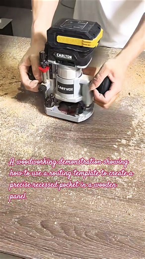 ​Perfect Cutouts Every Time: Using a Router Jig 🛠️