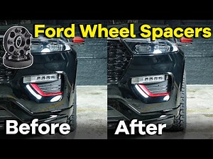 Ford Wheel Spacers Before and After | BONOSS Accessories for 2022 2023 Explorer (Formerly bloxsport)