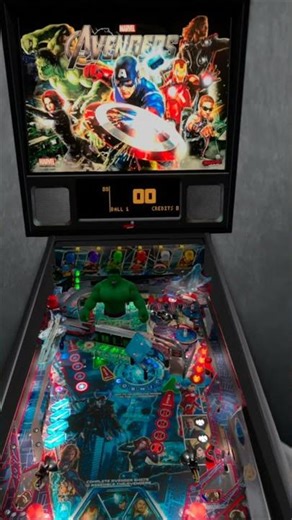 Avengers (2012) Pinball VR 🛡️ | Cinematic Table Showcase ( POV Experience)