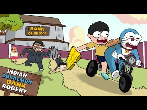 MONEY HEIST with DORAEMON ||‪@NOTYOURTYPE‬