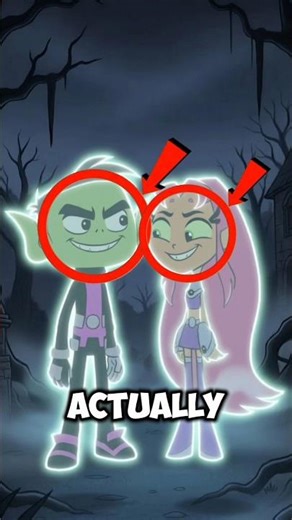 Why Beast Boy & Starfire Became Ghost 😱