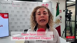 El Instituto del Fondo Nacional de la Vivienda para los Trabajadores (Infonavit) otorgó 7 mil 033 créditos a las familias de #Chiapas en 2023, así lo informó su Delegada Rocío Terán Cruz #Chiapas #Noticias #NoticiasAlInstante #NoticiasdeHoy #noticiastendencia #efrainzebadua #veronicavega #NoticiasALDIA #MexicoNews #Inseguridad #NoticiasAlInstante #Noticias #noticiastendencia #NoticiasalMomento Síguenos a través de ContraPeso Noticias | ContraPeso Noticias | Facebook