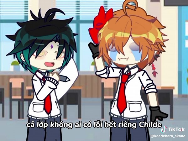 Xiao và Aether: Ngoại lệ trong Gacha Club