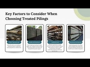 Choosing the Right Treated Pilings for Your Construction Project