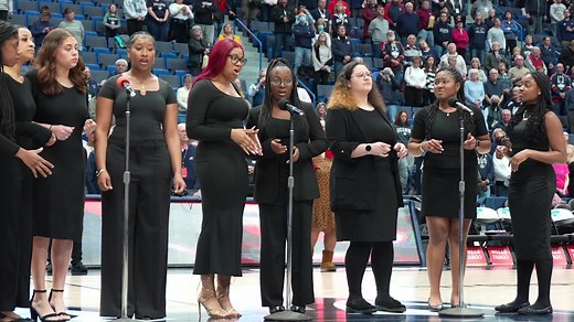 What an amazing performance by UConn Voices of Freedom Gospel Choir 👏 | UConn Huskies