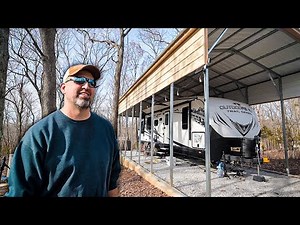 RV Home Base Build | Septic & RV Pad/Carport