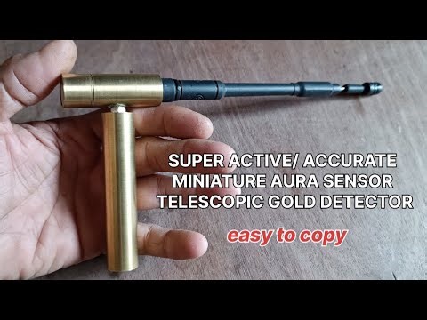 DIY, miniature gold detector SUPER ACTIVE AND ACCURATE