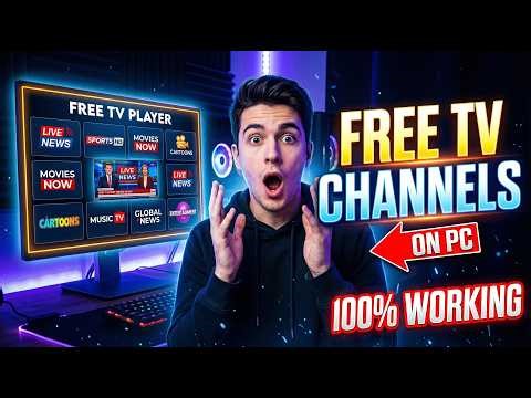 Free Live TV Channels on PC | GitHub IPTV + VLC Player Full Method (100% Working)