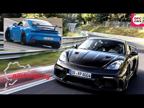 2022 Porsche GT4 RS vs 911 GT3 Nurburgring Lap