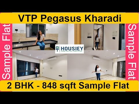 VTP Pegasus Cygnus | 2 BHK Sample Flat Tour | VTP Cygnus Kharadi | VTP Realty Kharadi Pune