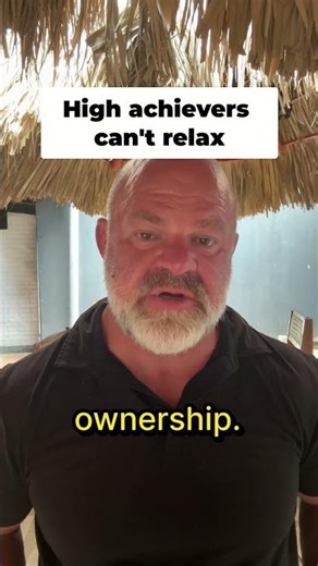 High Achievers Struggle: The Truth About Relaxing #shorts