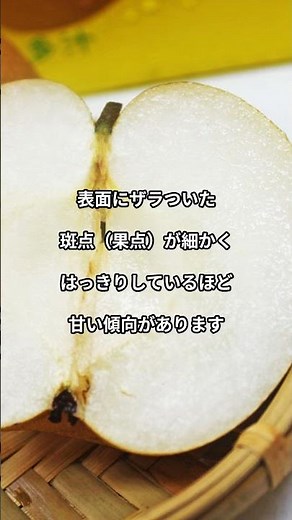 ハズレなし！美味しい梨を見分けるプロのコツ＃梨の選び方＃果物の豆知識 ＃秋の味覚＃美味しい果物＃フルーツの秘密