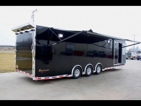 2017 Intech 32' Race car hauler trailer for sale All aluminum