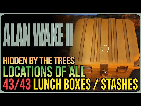 Alan Wake 2 All Cult Stash & Lunch Box Locations - Hidden by the Trees Achievement / Trophy