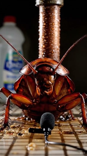 A talking cockroach