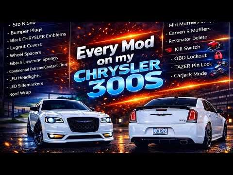 EVERY MOD ON MY CHRYSLER 300S 5.7 (2026)
