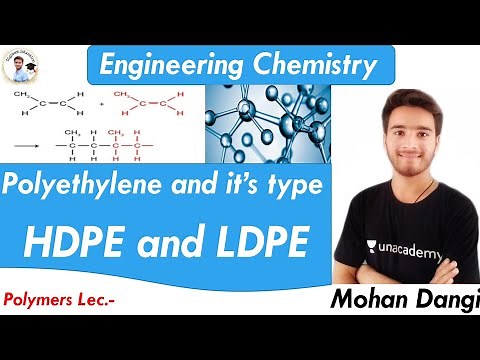 Polyethylene | Types of polythene | HDPE |LDPE |Engineering chemistry | RGPV | UPTU | RTU | Polymer