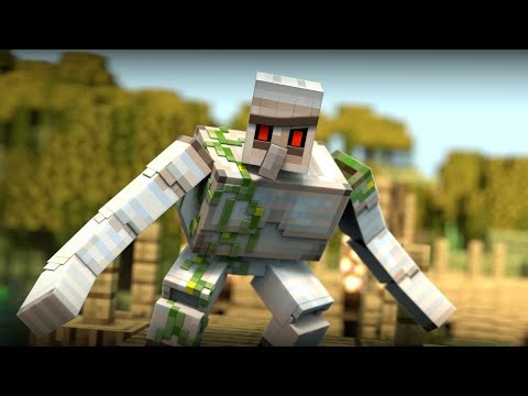 Iron Golem Life Full Movie ( Minecraft Animation )