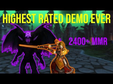 Wow New Highest Rated Demo Lock (Demo/Preg) 2v2 Arena PVP |Wotlk| |2400+ mmr|