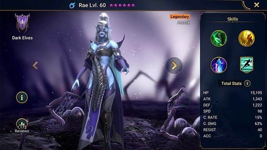 Rae - HellHades - Raid Shadow Legends