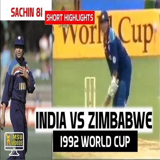 1.8M views · 22K reactions |  INDIA vs ZIMBABWE 1992 WORLD CUP |...