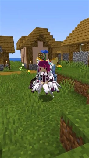 this mod gives you a maid in minecarft... #shorts #dynamicgamer