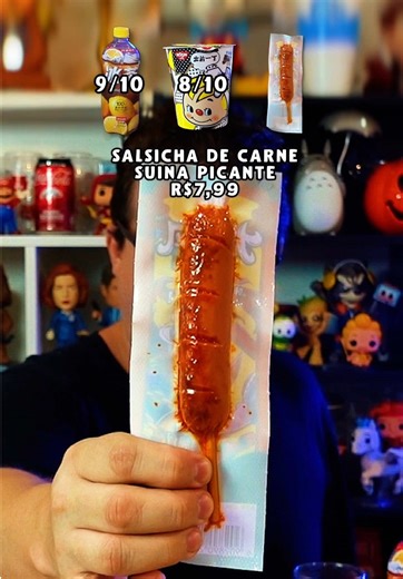 Dia 1 fingindo que sou influencer coreano 😂 #korean #buldak #ramen #spicy #conveniencestore