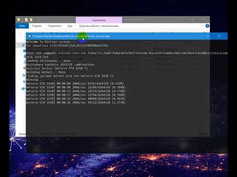 Bitcoin dat. File lost pasword recover suucesfull with software