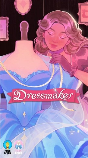 Watch how these beautiful dresses come to life in Dressmaker! Out today on Steam for Windows & Mac