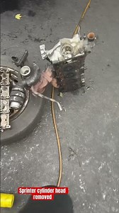 Mercedes Sprinter cylinder Head Removal