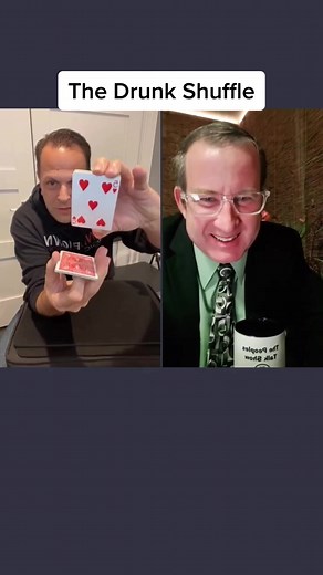 Drunk Shuffle Street Magic: The Ultimate Card Trick