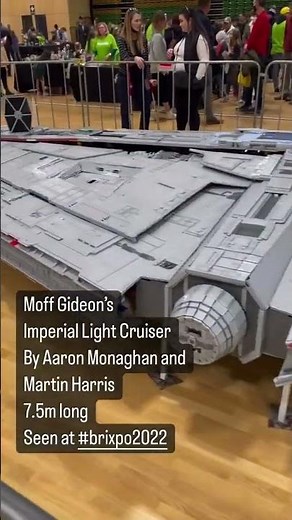7.5m LEGO Imperial Light Cruiser Moc Star Wars #lego #starwars #legostarwars #afol
