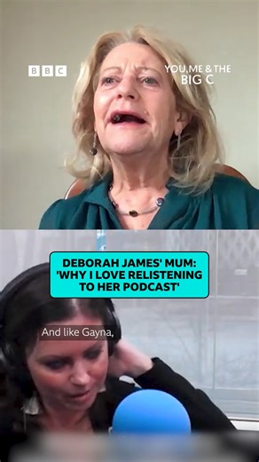 Deborah James’ mum, Heather, and Rachael Bland’s mum, Gayna, were brought together for the first time to discuss the legacy of the You, Me and the Big C podcast. Listen to the brand new episode of You, Me and the Big C podcast on BBC Sounds. | BBC Radio 5 live