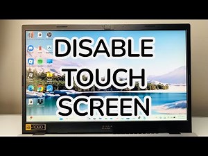 How To Disable Touch Screen On Windows 11 or 10 PC and Laptop