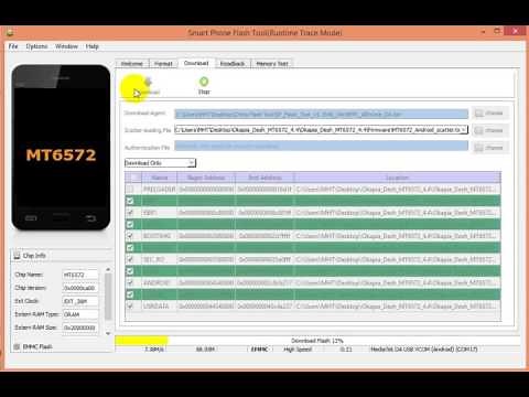 MTK 65xx Android Scatter File Write Done