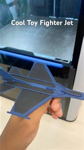 Cool Toy Fighter Jet #3dprinting #plane #toys #shorts