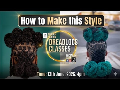 Dreadlocks Resectioning, installing and Styling #locs #dreadstyles #dreadlocks #dreadtutorial