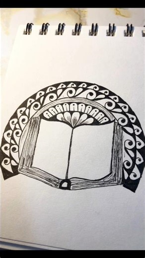 easy beautiful mandala art tutorial | likes & subscribe! #drawing #mandala #art